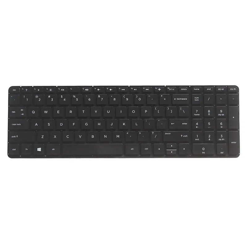  US laptop keyboard FOR HP 762529-001 765806-001 9Z.N9HSQ.701 V140646BS1 AEY14U00410 2B-08601Q100 En