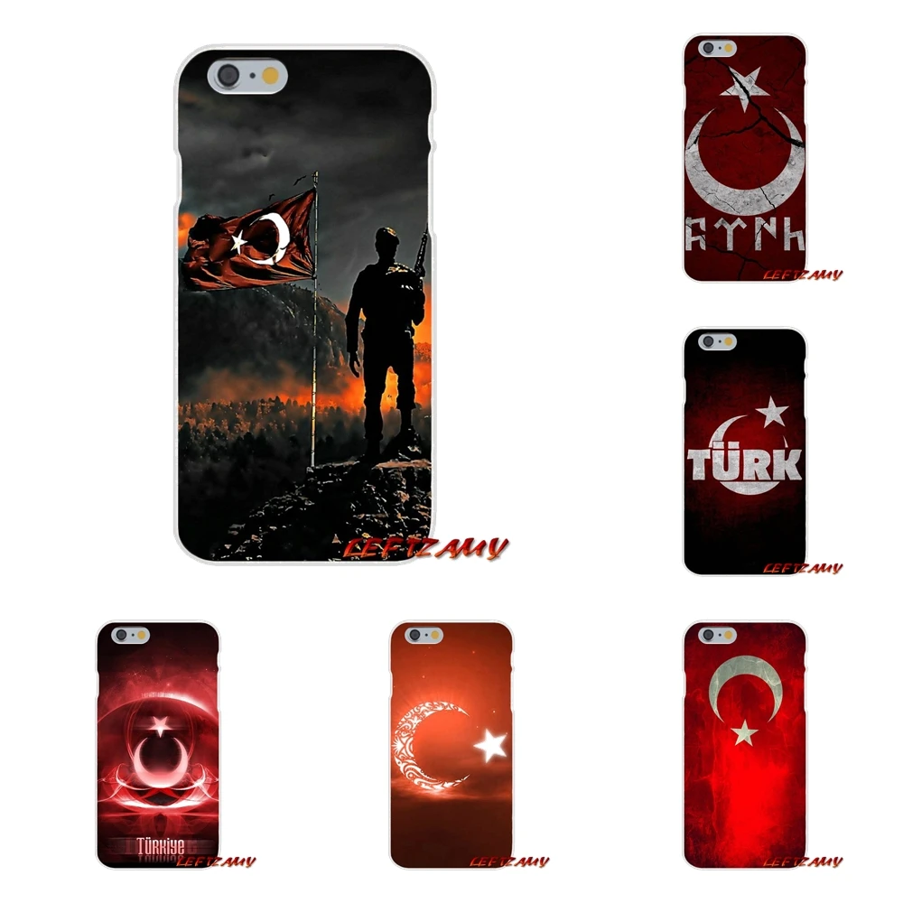 

For Samsung Galaxy S3 S4 S5 MINI S6 S7 edge S8 S9 Plus Note 2 3 4 5 8 Accessories Phone Cases Covers turkey turkish flag