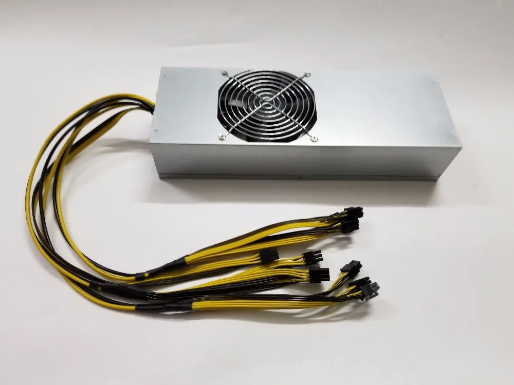 Шахтер PSU 110 V/220 V 2400 W блок питания для btc ltc тире добыча мощность подходит для Antminer S7 S9 D3 A3 Байкал X10 гигантский-B super power