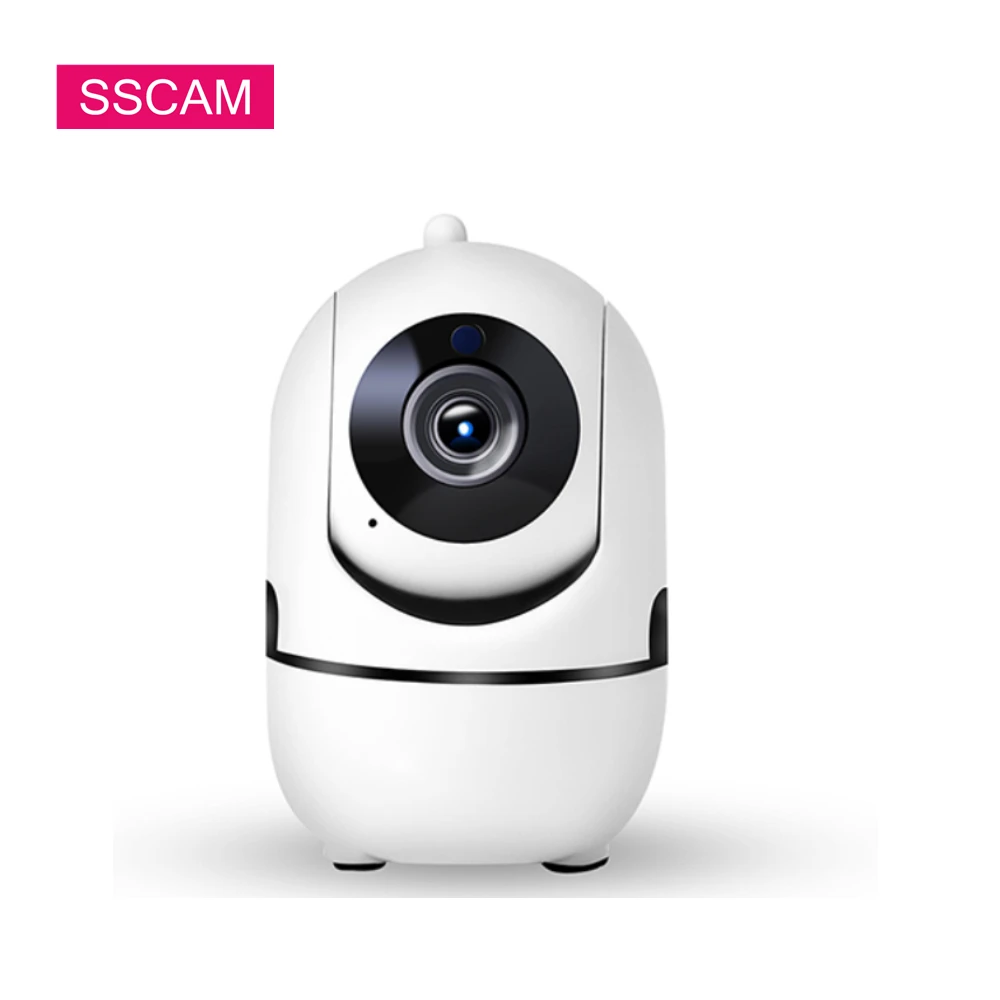 

1MP HD 720P Mini Wifi IP Camera Pan Tilt Auto Tracking Motion Detection Two Way Audio YCC365 Wireless IP Camera Baby Monitor