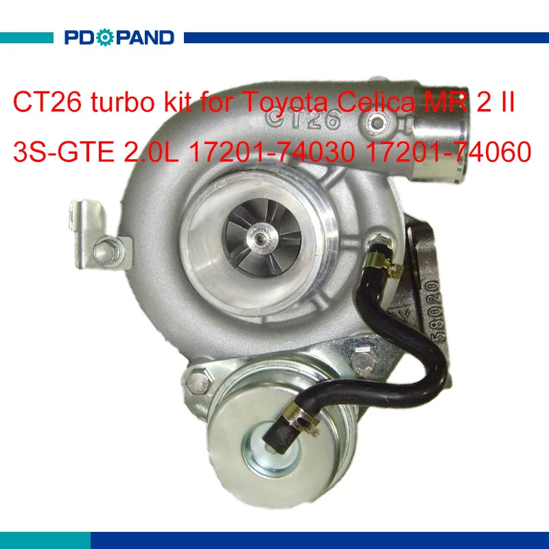 

Turbo kit CT26 turbocharger compressor part for Toyota Celica MR 2 II 2.0L 3S-GTE engine 17201-74030 17201-74060