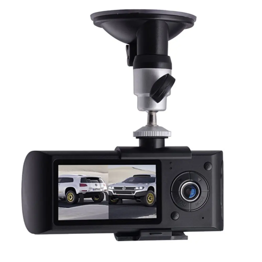 

2.7 Inch LCD Screen Portable Car Camera Dual Camera Car DVR Dash Cam GPS Car Video Recorder G-Sensor Digital Zoom