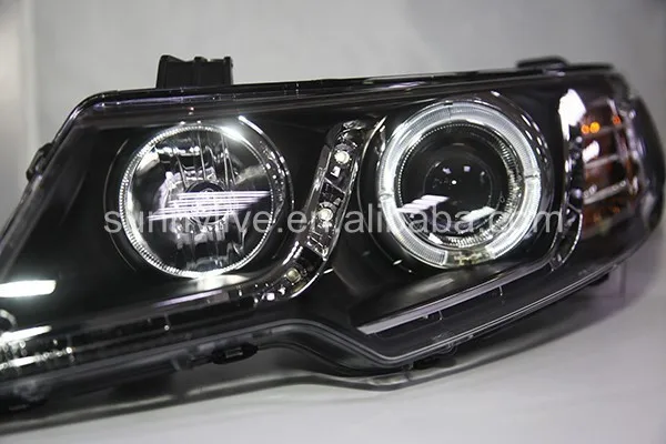 Для Kia Forte Cerato led halo передний светильник 2009-2013 V1