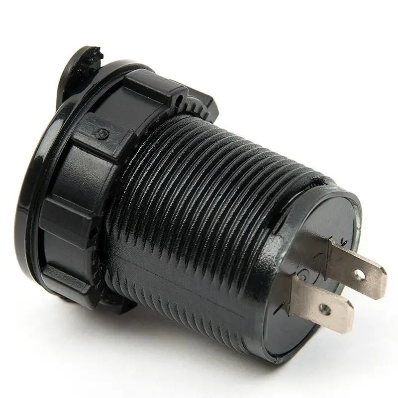 12 В в DC мотоцикл 3.1A Dual USB светодио дный LED Зарядное устройство Разъем Напряжение вольтметр Панель Прямая
