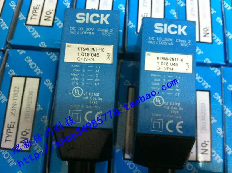 KT5W-2N1116 SICK KT5W-2N1116 Датчик цветового кода датчик для резки Электрический светильник для глаз