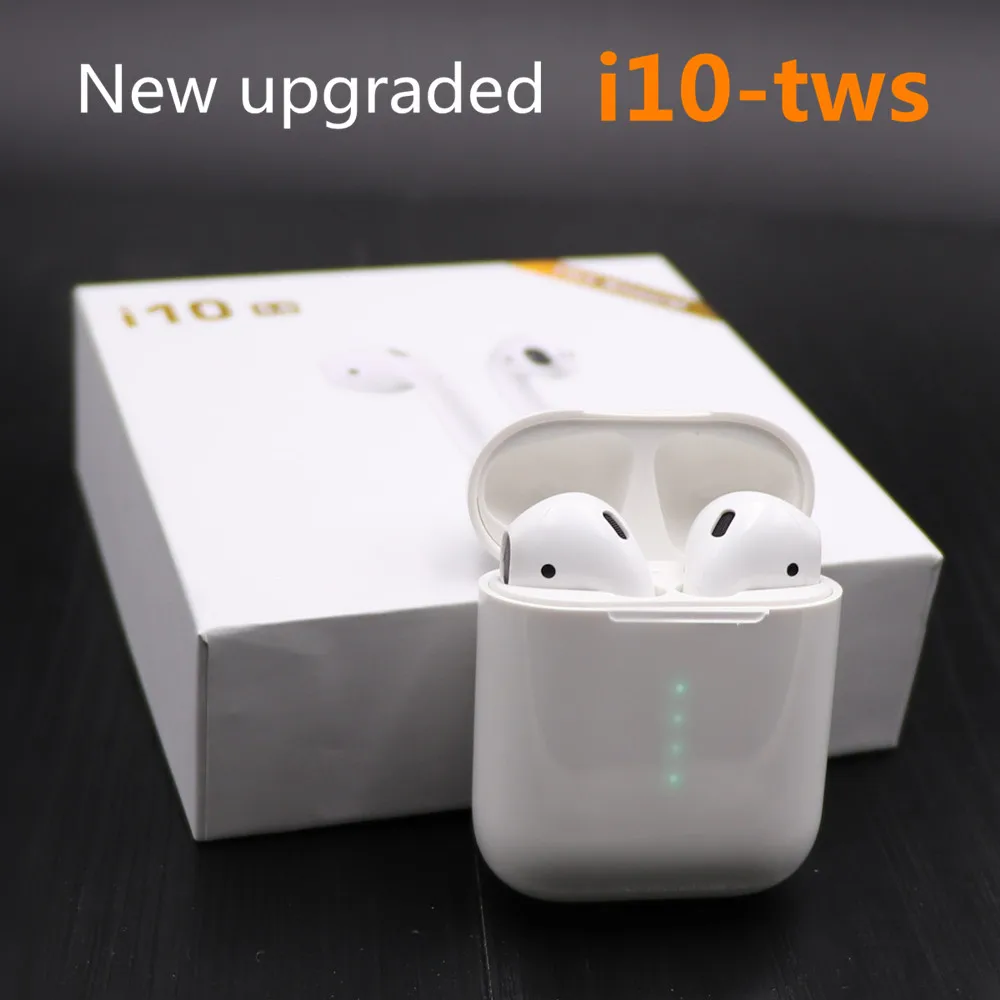 

New i10 tws/i10-tws Bluetooth 5.0 Earbuds Earphone i10 Air wireless pods Headsets Ear pods For apple Iphone Android