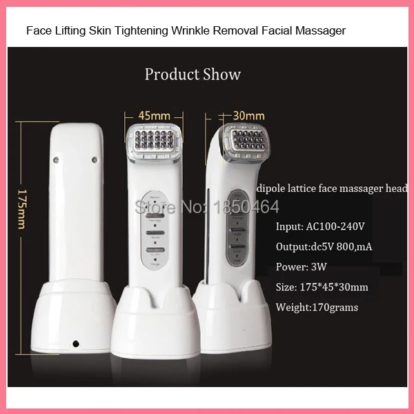 free shipping Beauty salon spa facial rf skin tightening rejuvenation