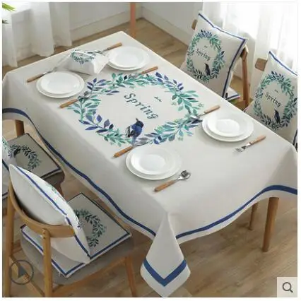 

Europe luxury tablecloth table dining table cover table cloth Waterproof coffee