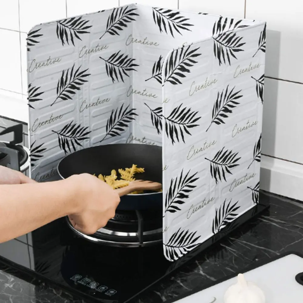 Oil Splash Guard Oil Splatter Cover Durable Aluminium Cooking Frying