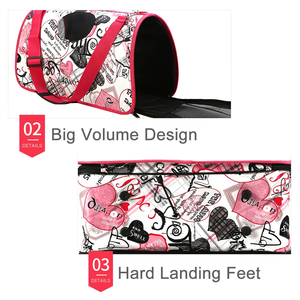 Переноска для наплечной сумочкой в виде сетка для окон, переноска для собак, ткань Оксфорд сумка для животных для Прогулка кемпинг