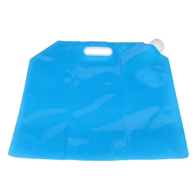 Foldable Water Storage Container PVC Portable Outdoor Camping Water Carrier Bags Environmentally Friendly Foldable Reusable