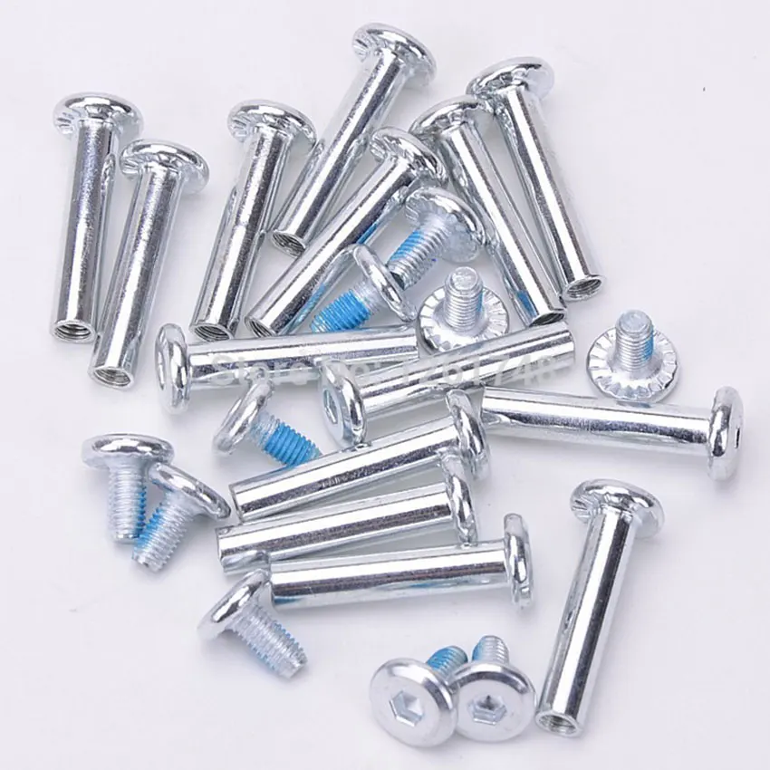 20 PCS 6*31/36mm قطع غيار المحور ل زلاجات بعجلات مضمنة الأحذية الألومنيوم مسامير اكسسوارات 20 PCS 6*31/36mm قطع غيار المحور ل زلاجات بعجلات مضمنة الأحذية الألومنيوم مسامير اكسسوارات