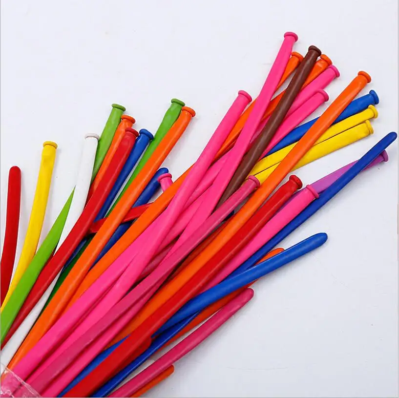 

100P/set 26CM Mixed color magic Balloon Long Shape Balloon Latex Balloons Assorted Colors Wedding Birthday Christmas Decoration