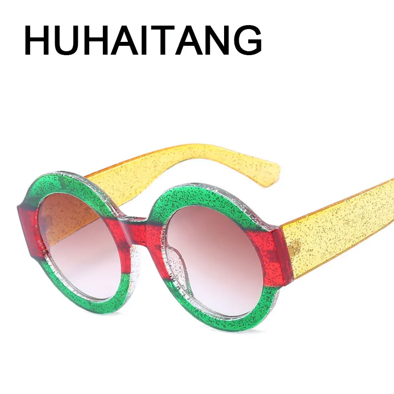 Роскошные брендовые круглые солнцезащитные очки, женские ретро дизайнерские солнцезащитные очки, Дамская мода, высокое качество, негабаритные Круглые Солнцезащитные очки для женщин
