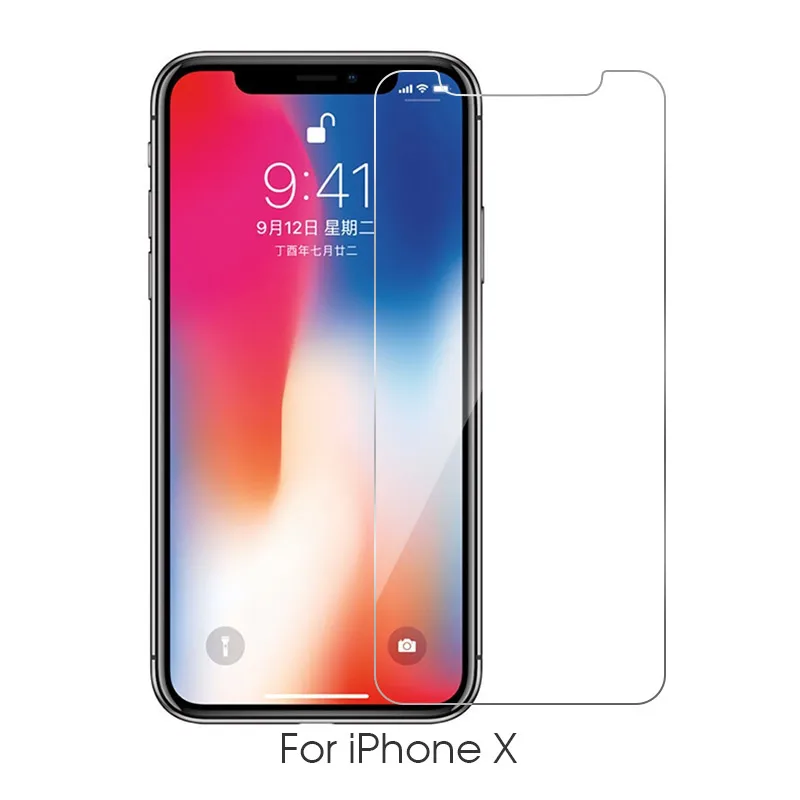 2.5D 9H защита экрана закаленное стекло для iPhone 6 6S 5S 7 8 11 Pro 5 5C XR XS Max закаленное стекло для iPhone 7 6 6S Flim glass