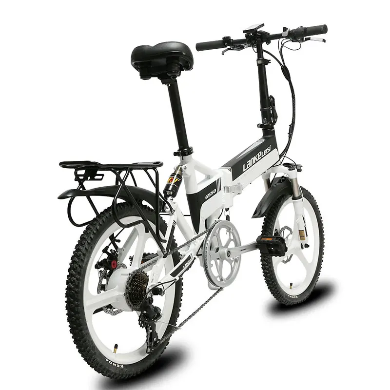  Smart Electric Bike 240W Two Wheels Electric Bicycle Foldable Portable 3 Knife Wheel Electric Scoot