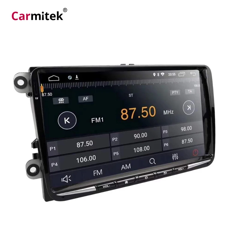 Cheap 2 din Android Car Multimedia DSP GPS Navigation for VW PASSAT B5 B6 Radio Volkswagen Skoda Octavia golf 5 6 leon Tiguan Touran 1