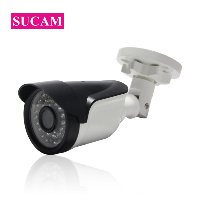 

SUCAM Waterproof 2MP AHD CCTV Outdoor 1080P Mini Bullet 2.0 Megapixel Video Surveillance CCTV Camera with 36Pieces IR Led Lights