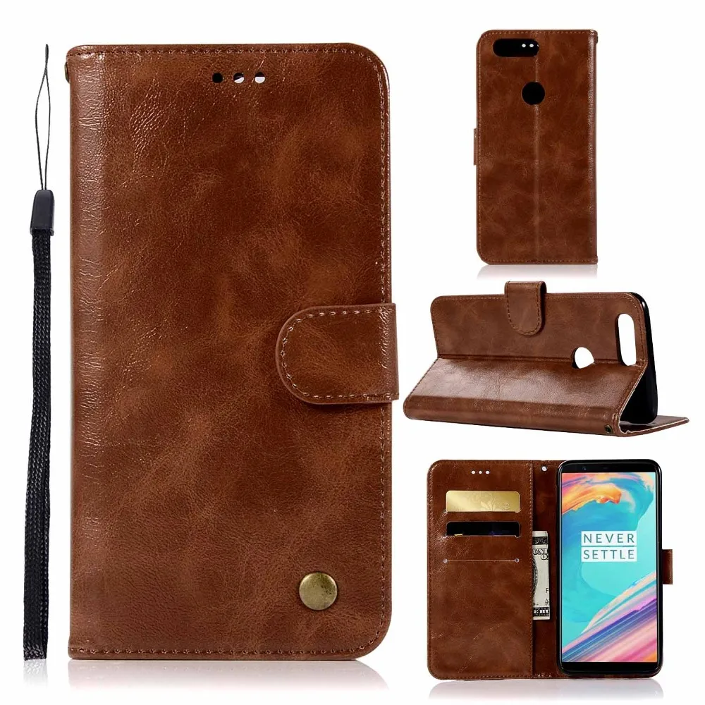 

one plus 6 Leather Flip Cover for oneplus 6T Case Wallet Phone Silicone Bumper Protective Cover Fundas for Oneplus 5T 1+6