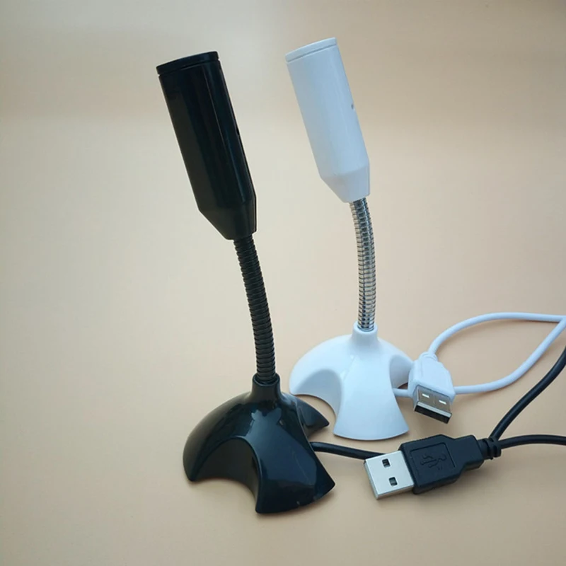 USB Microphone Desktop Noise Cancelling Mic Portable Studio Speech USB Microphone Stand Mic for PC Computer Laptop Mac (5)