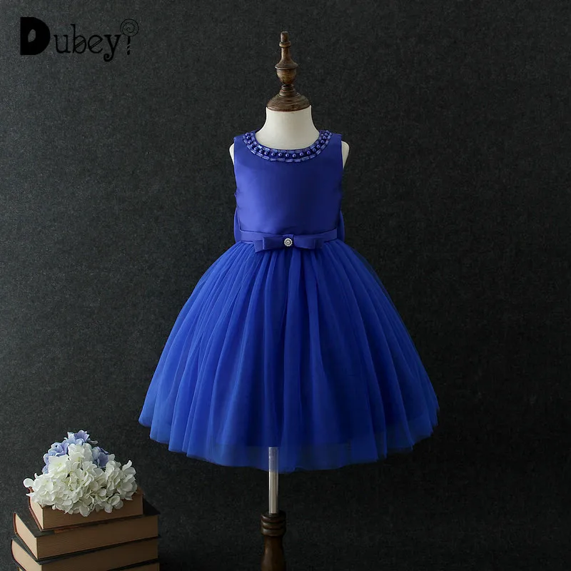 

New Baby Girl Princess Dress Kids Piano Dance School Performance Costumes Elegant Party Dress for Girl Birthday Wedding