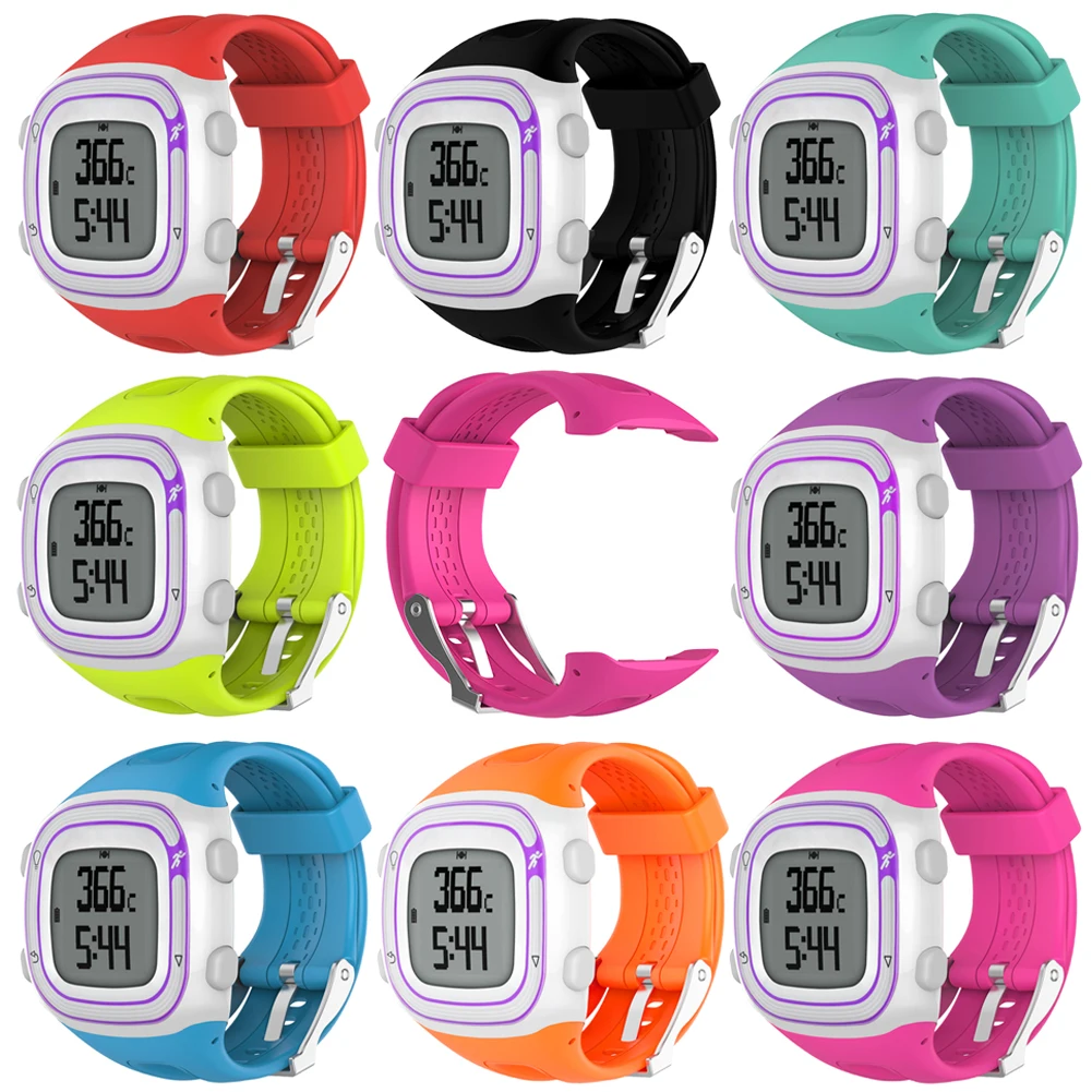 Сменный ремешок для Garmin Forerunner 10 15 часов женщин GPS часы бега спортивные