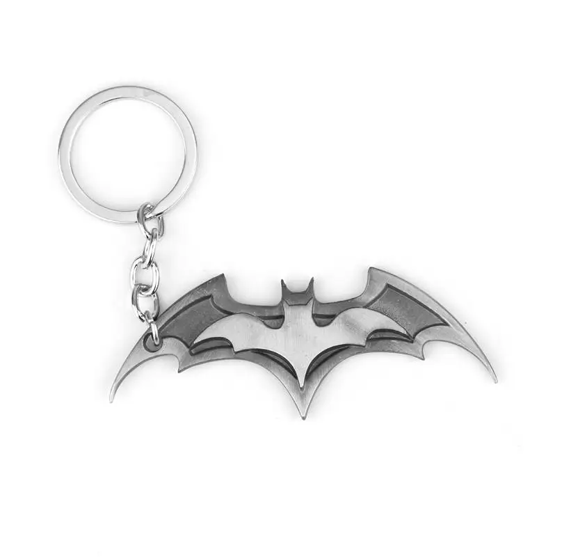DC Comics Супергерои Бэтмен Летучая мышь Подвески брелок кино ювелирное изделие брелок для ключей подарки сувенир - Цвет: 140