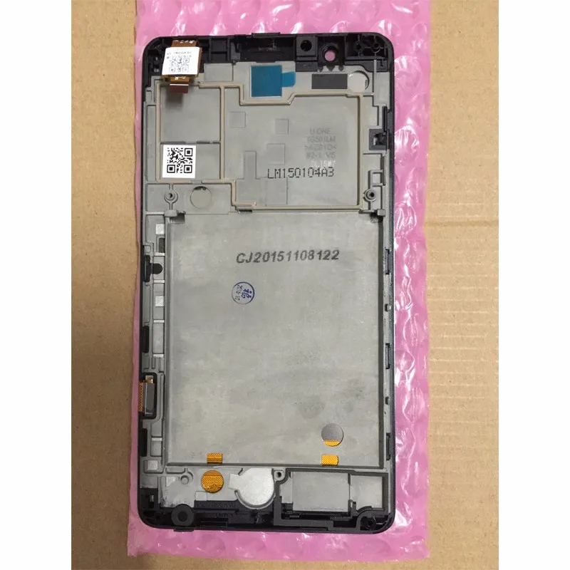 Skup 100% Test oryginalny dla Lenovo A536 wyświetlacz LCD z montaż digitizera ekranu dotykowego z ramą czarny biały kolor darmowa wysyłka