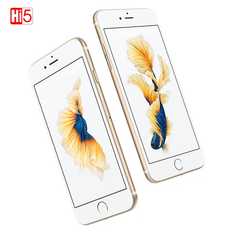 Unlocked Apple iPhone WIFI Dual Core smartphone 16G 64G 128GB ROM 4 7  display 12MP Video iOS LTE fingerprint phone