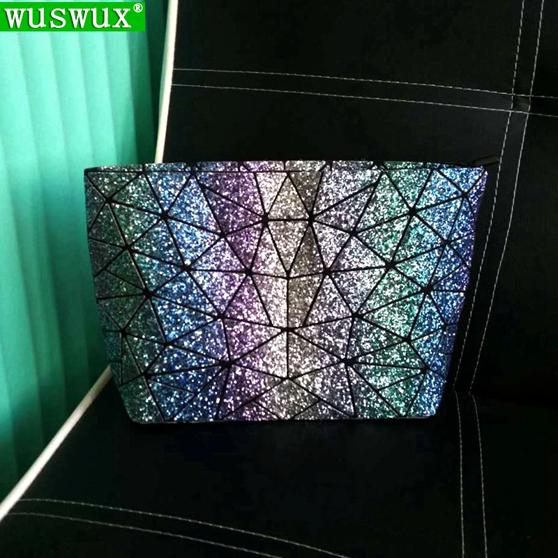 new fashion High-grade sequin geometric Chain bag women shoulder bag crossbody handbags casual Women Messenger Bags
