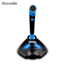 USB Powered Регулируемый Настольный микрофон микрофонная подставка с поролоновой крышкой светодиодный светильник для компьютера, ноутбука, ПК, Mac, онлайн-чат