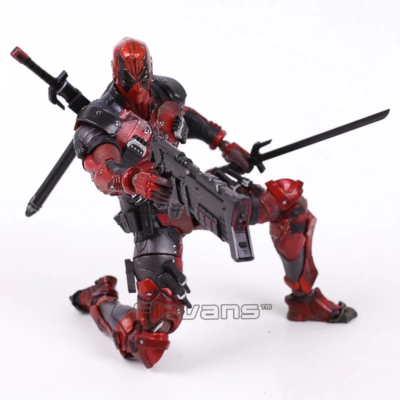 PLAY ARTS KAI Deadpool ПВХ фигурка Коллекционная модель игрушки 25 см 2 цвета