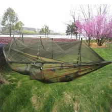 Family leisure wild camp spacious mosquito net Hammock outdoors convenient wild abroad entertainment activity