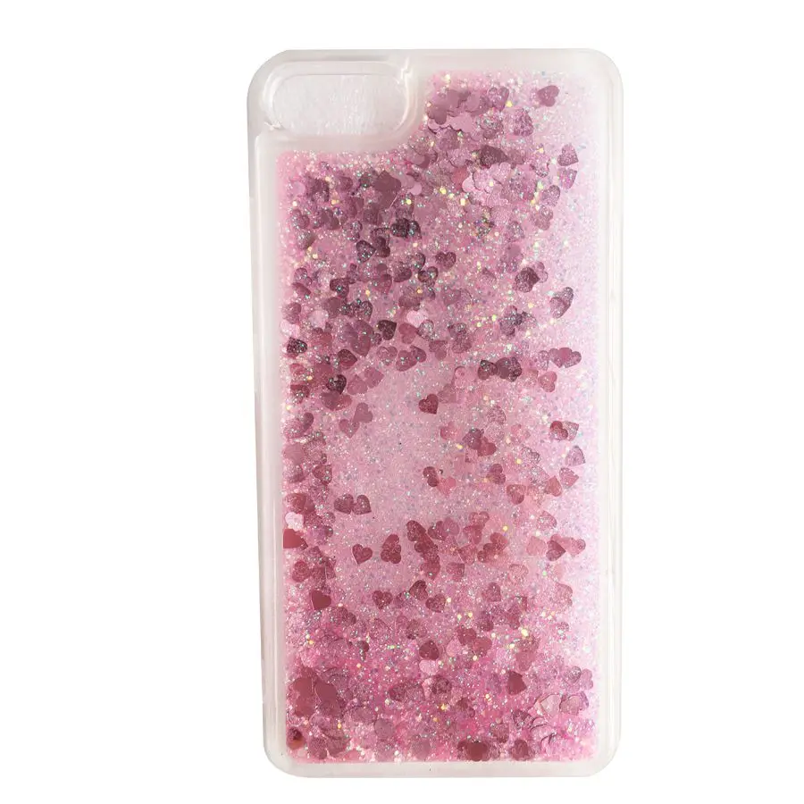Pink heart Силиконовый чехол для Fundas ASUS ZenFone 4 Max ZC554KL чехол для ASUS ZenFone 4 Max ZC554KL чехол Блестящий жидкий Мягкий ТПУ чехол - Цвет: Pink heart