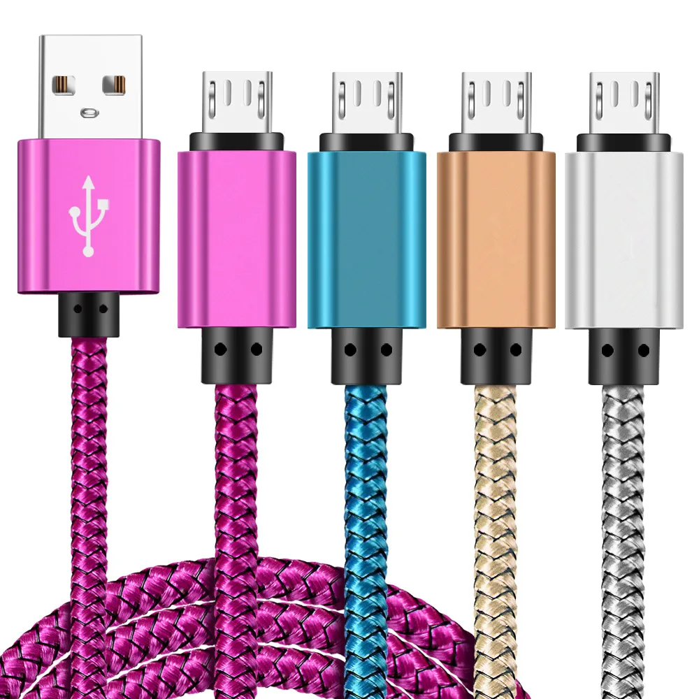 2M Micro usb кабель для быстрой зарядки huawei Y5 2019 7A honor 8X Redmi 6a Note 6 pro iphone X мобильный