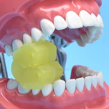 2 шт. зубные Резиновые Запчасти для взрослых укус pad ребенок нож оральный поддержка малый каппа для прикуса удобно высокое температура