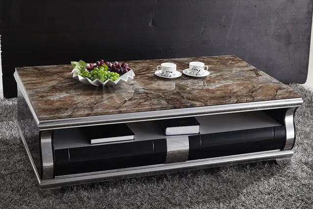 marble top coffee table
