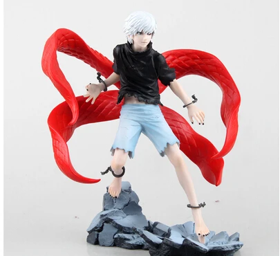 

New Arrival Tokyo Ghoul Figure Kaneki Ken Action Figures Model Toy, PVC Material Cartoon Figuras Anime Kid Toys Free Shipping