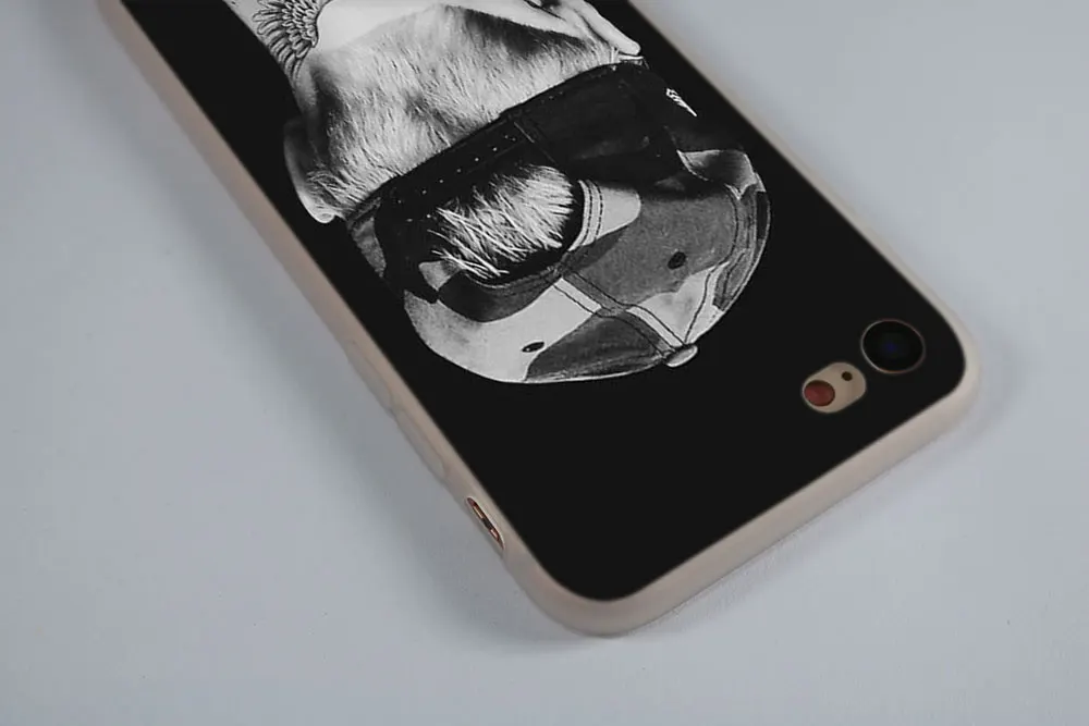 SHELI Super Star justin bieber Fashion Frosted Softness Transparent case cover for iPhone X XS XR MAX SE 5 5s 6 6s 7 8 Plus