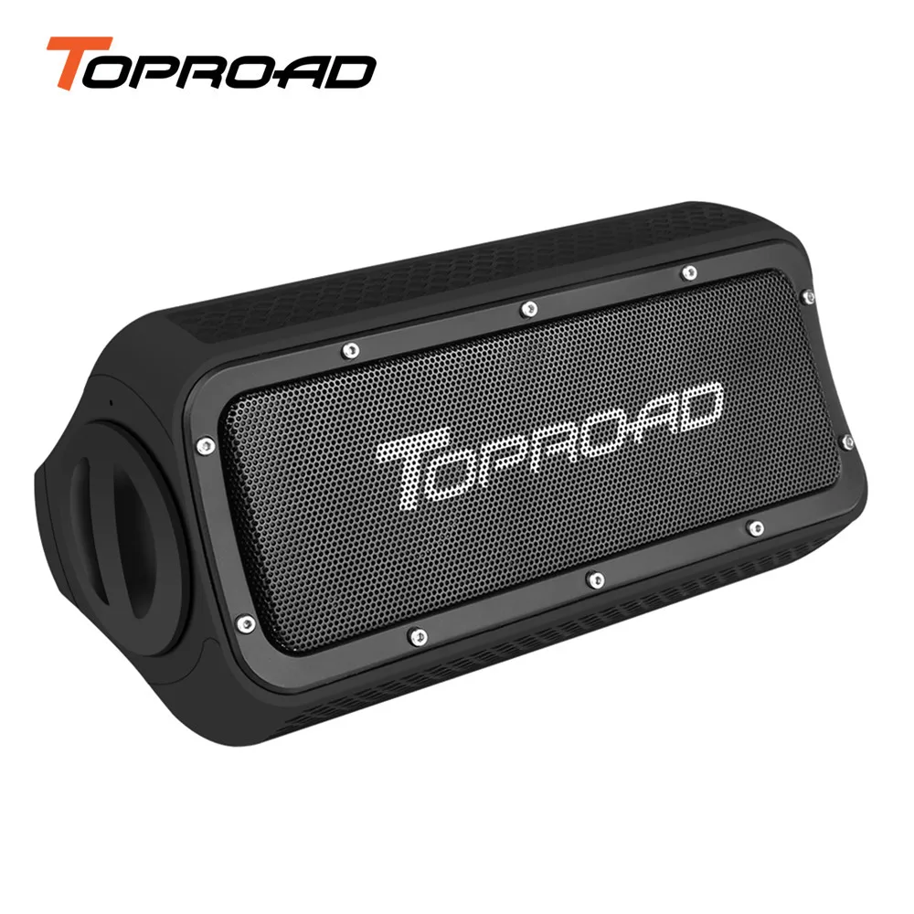 TOPROAD Waterproof IP55 Bluetooth Speaker 10W Portable Outdoor Wireless