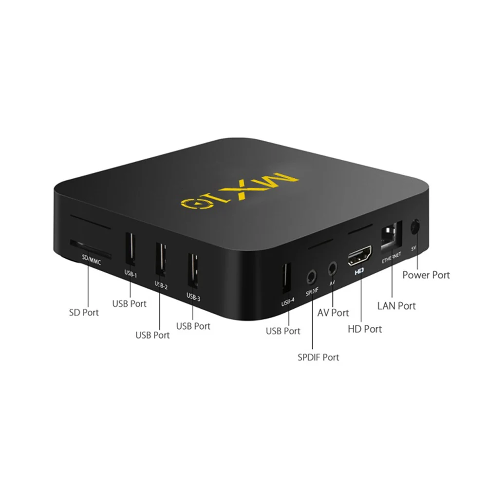 4K Android 8.1 IPTV France Box MX10 RK3328 64GB 1 Year SUBTV Code Full HD IPTV French Belgium Arabic Canada Netherlands IP TV   