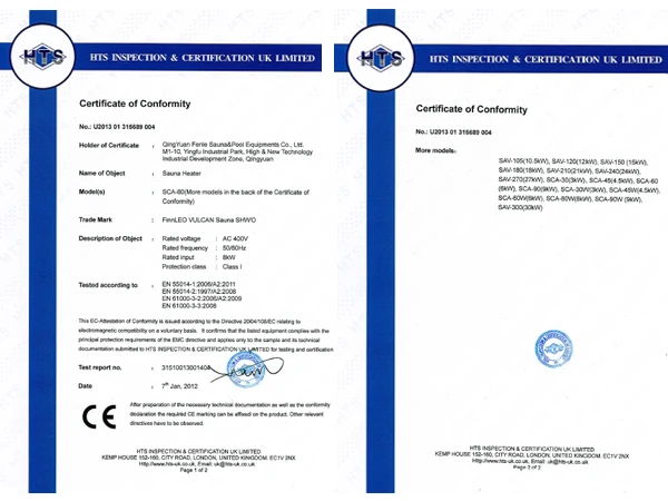 9KW380-413V 50 HZ нагреватель сауны с внутренней системой управления соответствуют стандарту CE