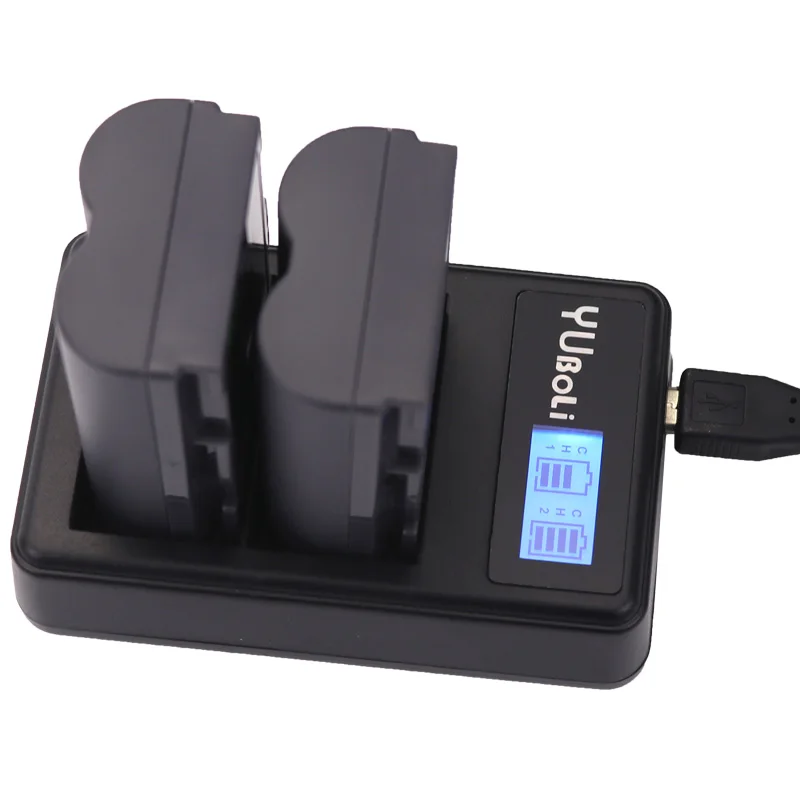 Аккумулятор 2x7 4 В 2200 мА · ч Φ BP 511 511A BP511 BP511A + зарядное устройство USB с ЖК дисплеем