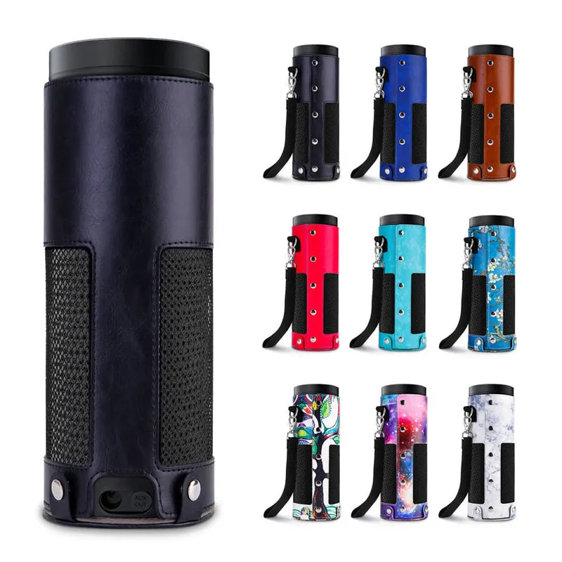 PU Leather Case for Amazon Echo Plus,Protective Skin for ...