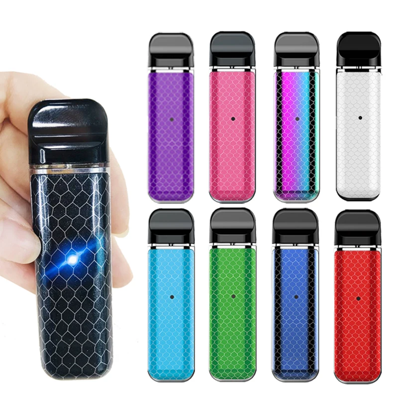 

2019 100% Original Novo Kit Fresh Vaping Anti-Leaking Mini Vape Pen Stick with 450mAh Battery 2ml capacity pod system kit Smok