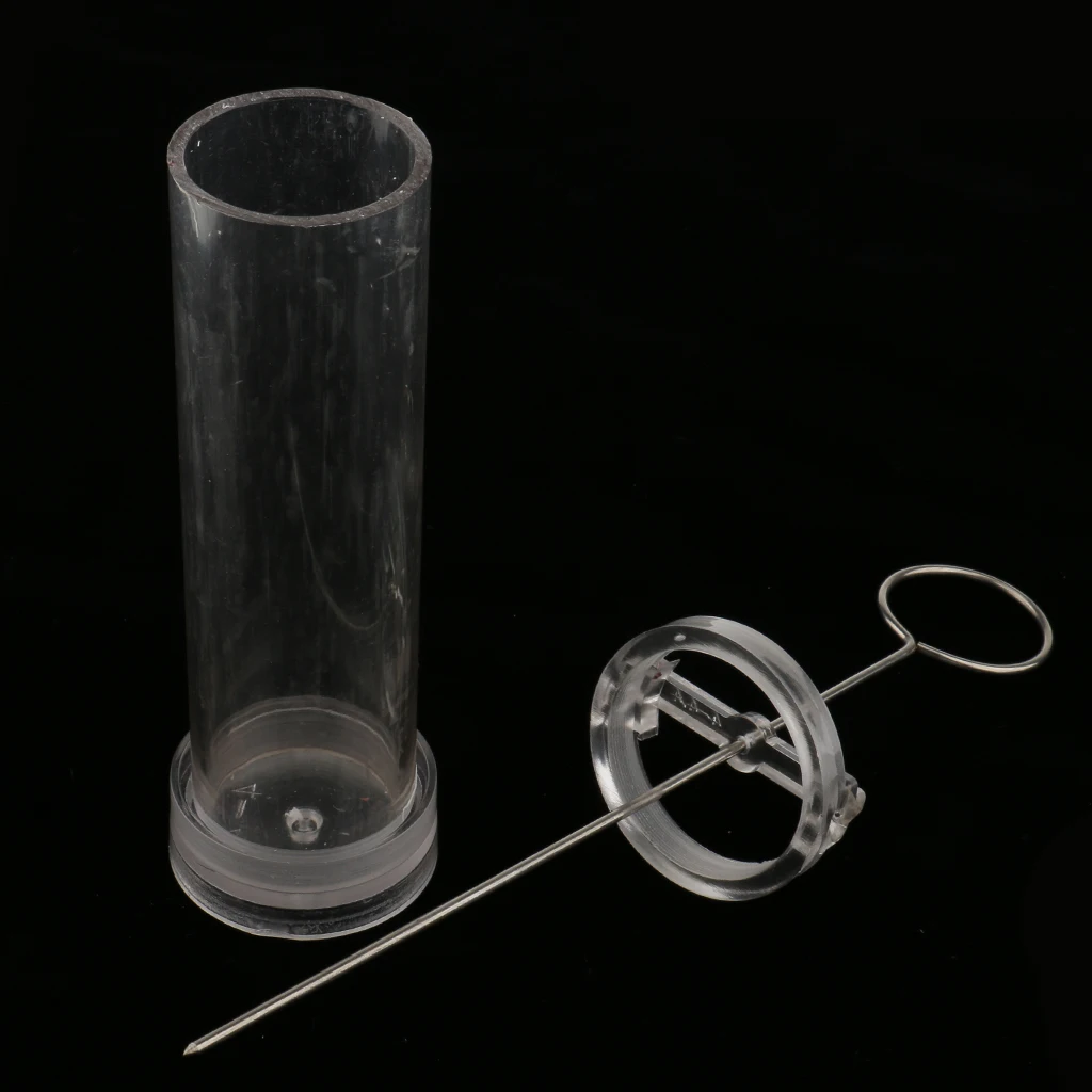 2pcs Plastic Flat Top Round Shape Candle Making Mould Handcraft Candle Soap