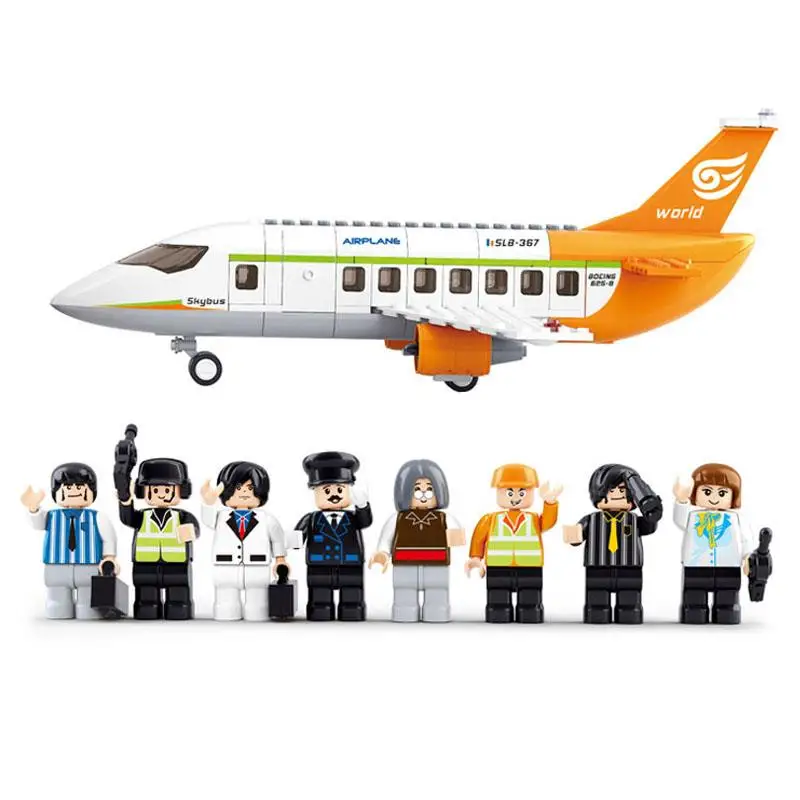 Sluban Model Building Compatible lego Lego B0367 678pcs Model Building Kits Classic Toys Hobbies Airport Plane Sluban Model Building Compatible lego Lego B0367 678pcs Model Building Kits Classic Toys Hobbies Airport Plane