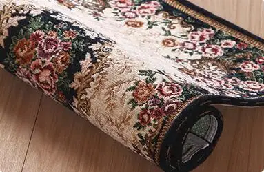 Beibehang высококачественный роскошный Европейский жаккардовый ковер в деревенском стиле, ковер для спальни, коврик для двери, коврик для кухни, украшение для дома - Цвет: 4