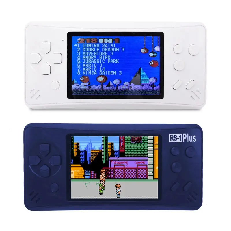 M&D Handheld Game Console for Kids Adults RS 1 Portable 218 Games 3.5