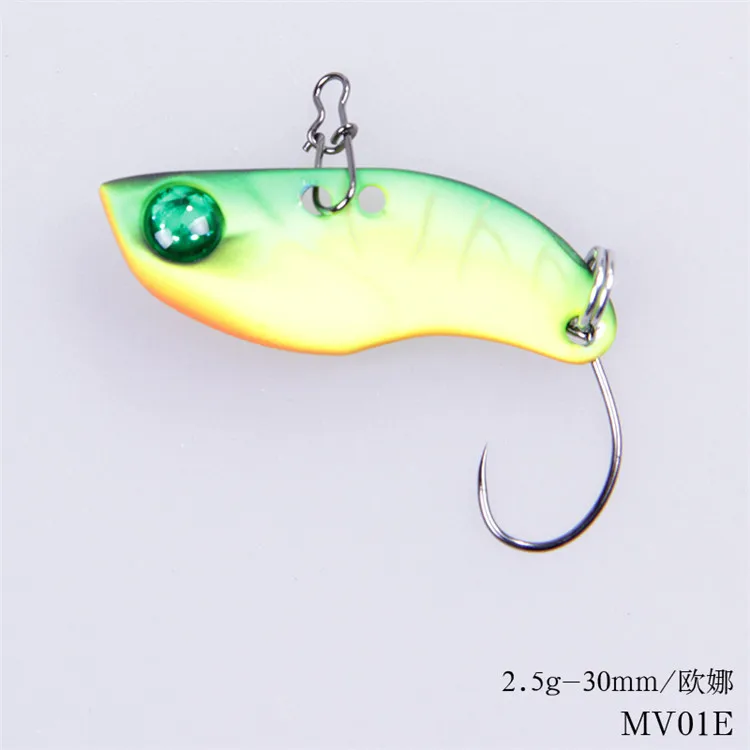 BassLegend Metal Lure Sinking Lipless Crankbait Trout Lure VIB Vibration 28mm 2.4g